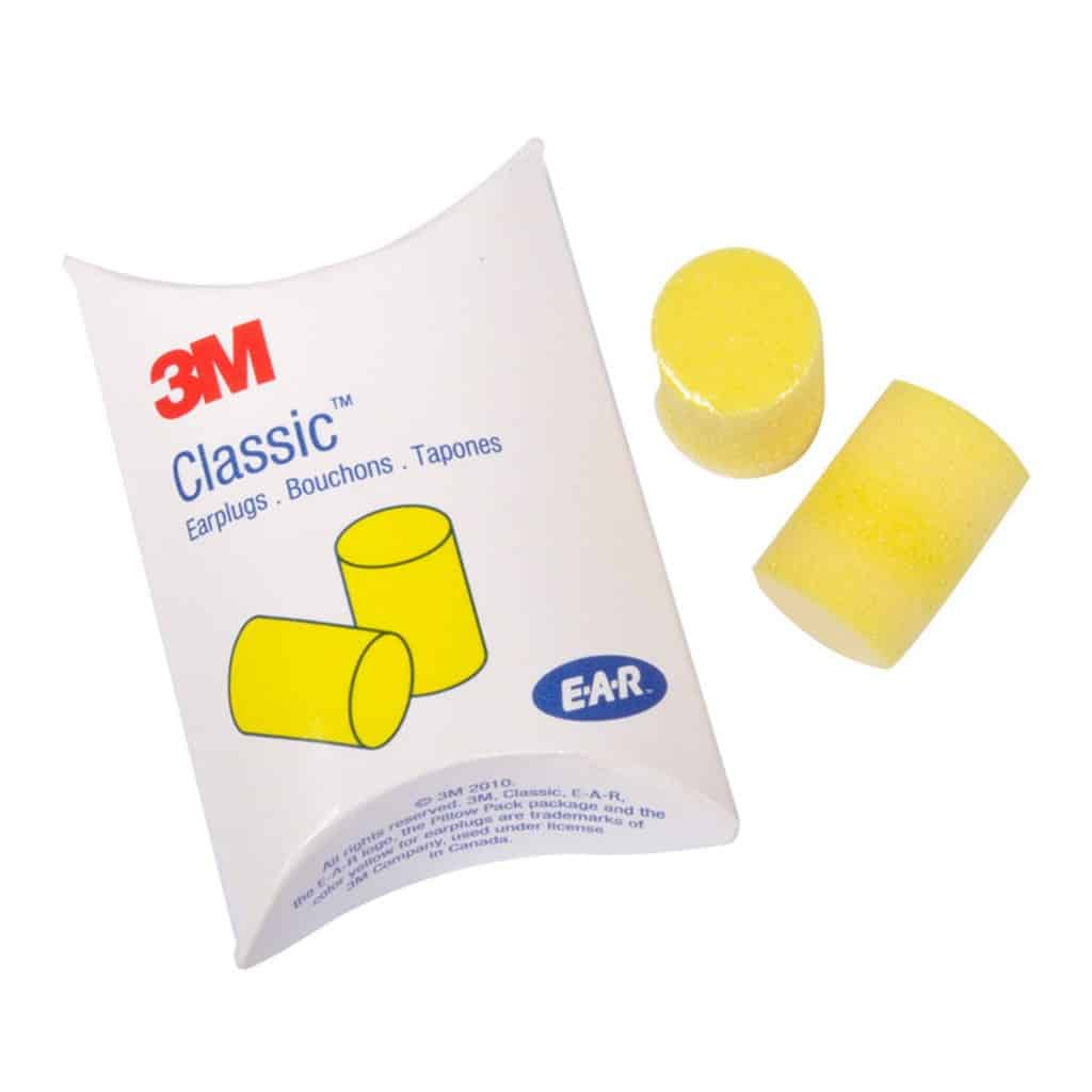 3M E-A-R Classic C Foam Earplugs (Uncorded) | SNR 28dB | 250 Pairs