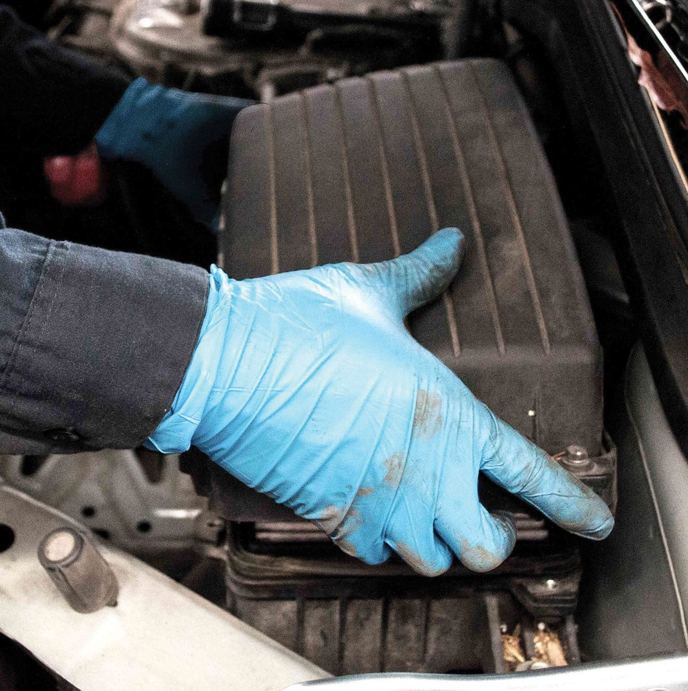 Blue COMFIT 4mil Enhanced Precision Worker | Nitrile Disposable Gloves