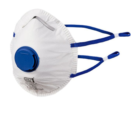 FFP2 Valved Moulded Respirator (x10)