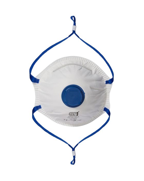 FFP2 Valved Moulded Respirator (x10)