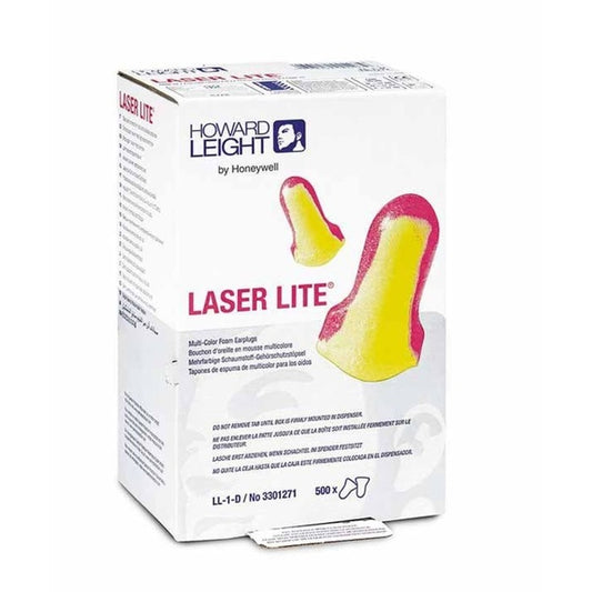 Howard Leight Laser Lite LS-500 Ear Plugs -REFILL- SNR 35dB (x500pairs)