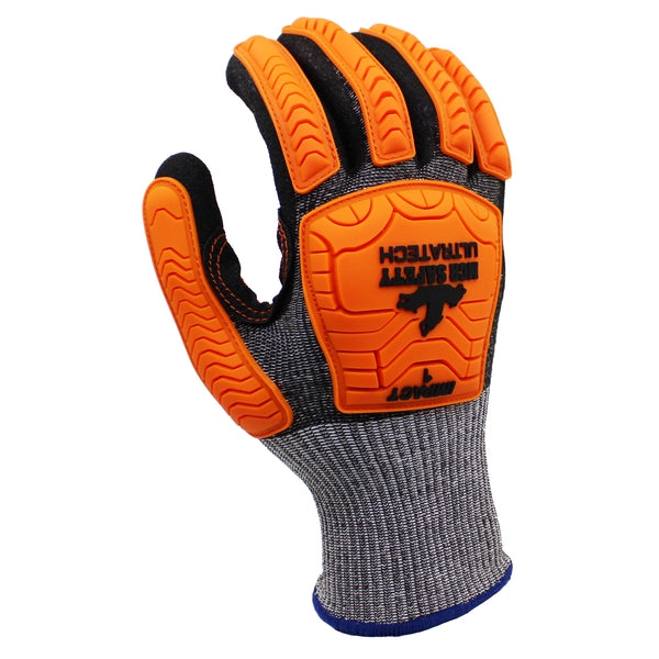 (1) IMPACT - 13g CUT D - Touchscreen compatible - Nitrile Foam Palm Coated Gloves