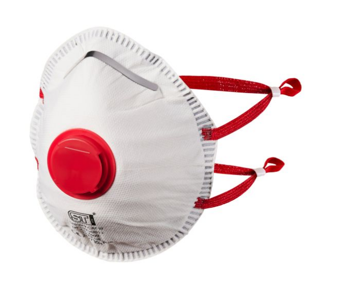 FFP3 Valved Moulded Respirator (x10)
