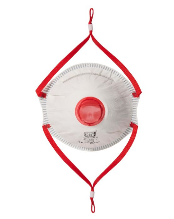 FFP3 Valved Moulded Respirator (x10)