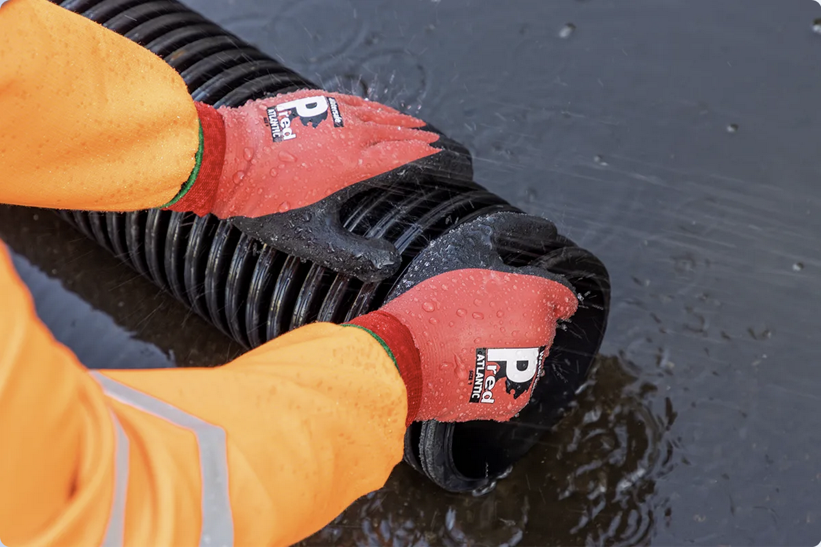 (1) Predator ATLANTIC 15g Outdoor Industrial & Waterproof | Latex Coated Gloves