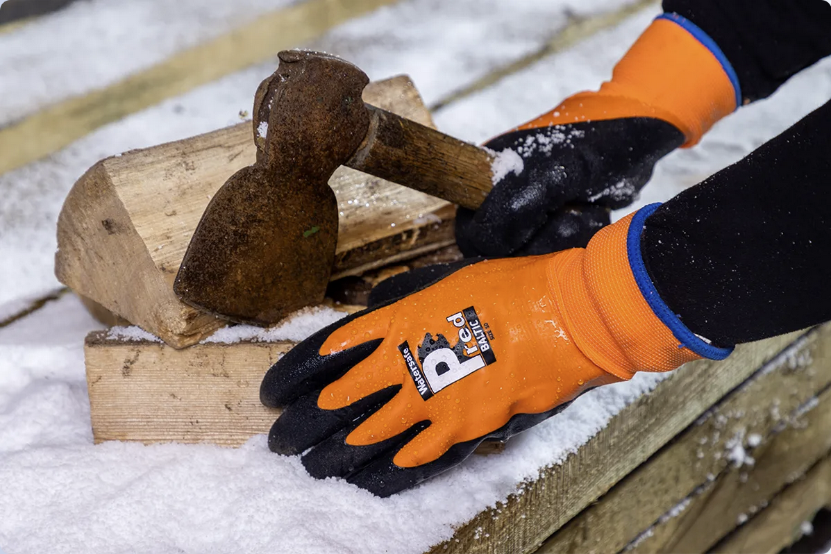 (1) Predator BALTIC 15g Winter & Cold Store Worker | Latex Coated Gloves