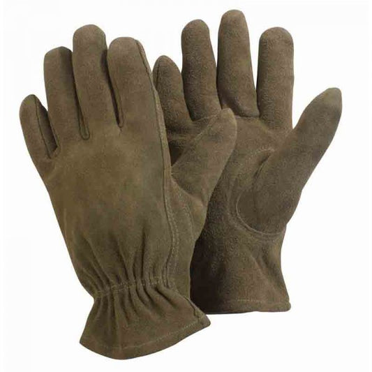 Briers PREMIUM SUEDE GARDENER | Olive – Thorn & Puncture Resistant Gardening Gloves