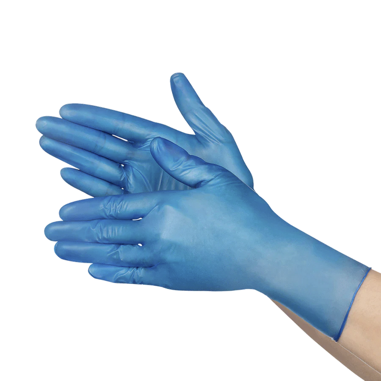 Guardian EXAMINATION 3.5mil Disposable | Blue – Lightweight Protection & Enhanced Flexibility Vinyl Gloves