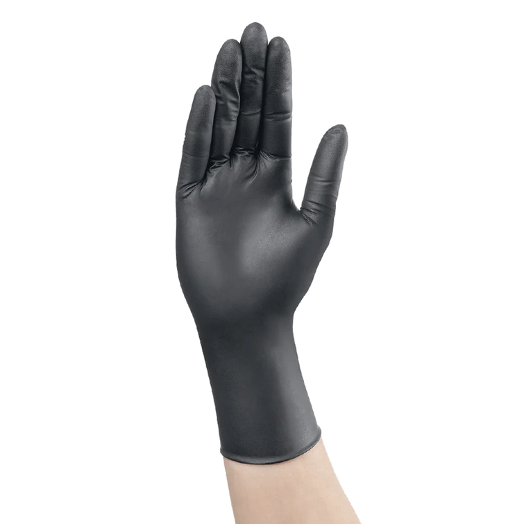 Guardian EXAMINATION 5mil Disposable | Black – Premium Protection & Precision Grip Nitrile Gloves