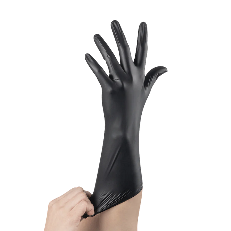 Guardian EXAMINATION 5mil Disposable | Black – Premium Protection & Precision Grip Nitrile Gloves