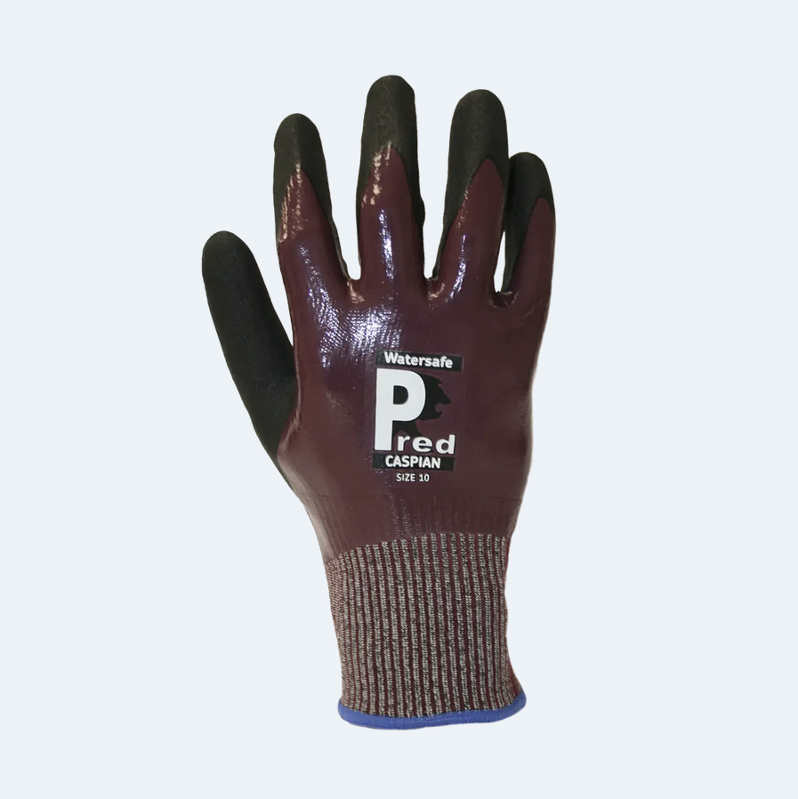 Predator CASPIAN | High-Performance Nitrile-Coated Gloves – Maximum Cut F Protection & Contact Heat Resistance