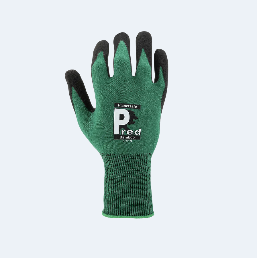 (1) Predator BAMBOO 15g Highly Dexterous & UV Cancelling Outdoor Specialist | Nitrile Foam Gloves