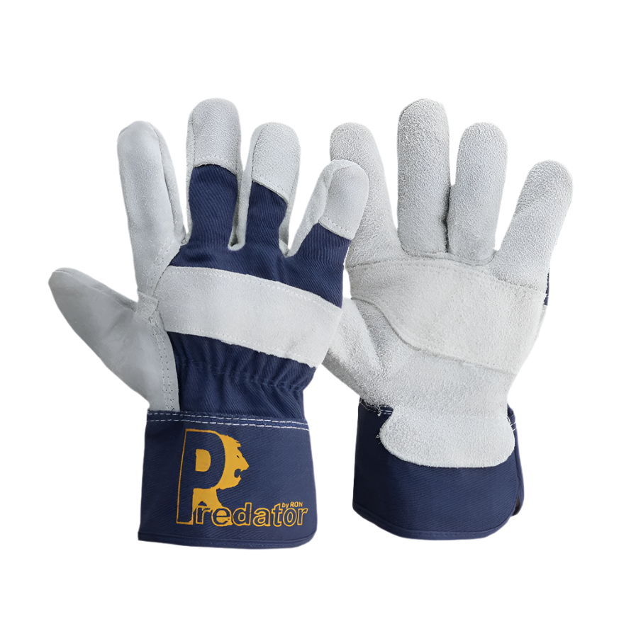 Predator PRESTIGE Rigger | Ivory – Supreme Quality Split Leather Rigger Gloves