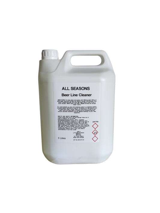 Beer Line Cleaner (Clear / Coloured) - 5L | Optimal Purity for Perfect Pints