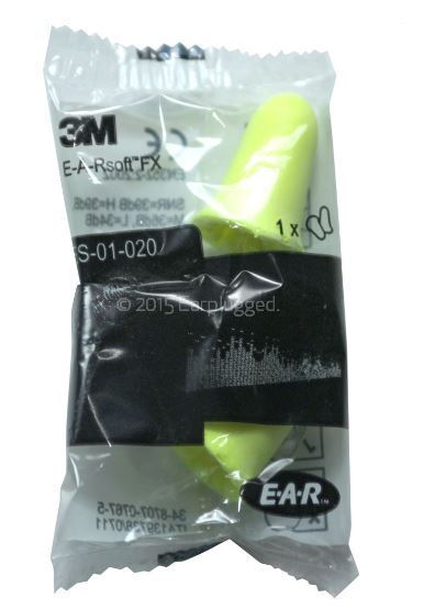 3M E-A-R Soft FX Earplugs (x200 Pairs)
