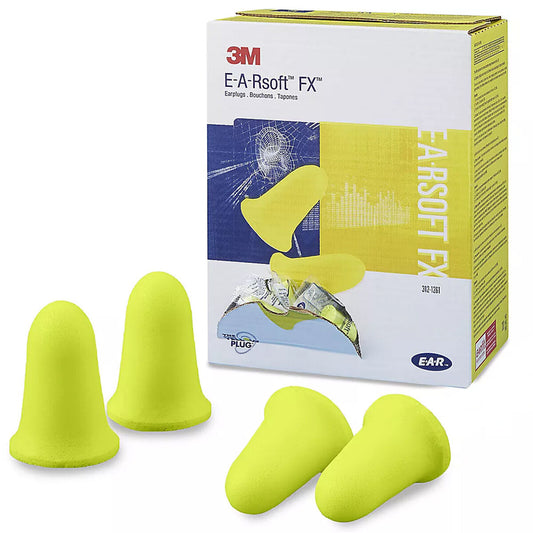 3M E-A-R Soft FX Earplugs (x200 Pairs)