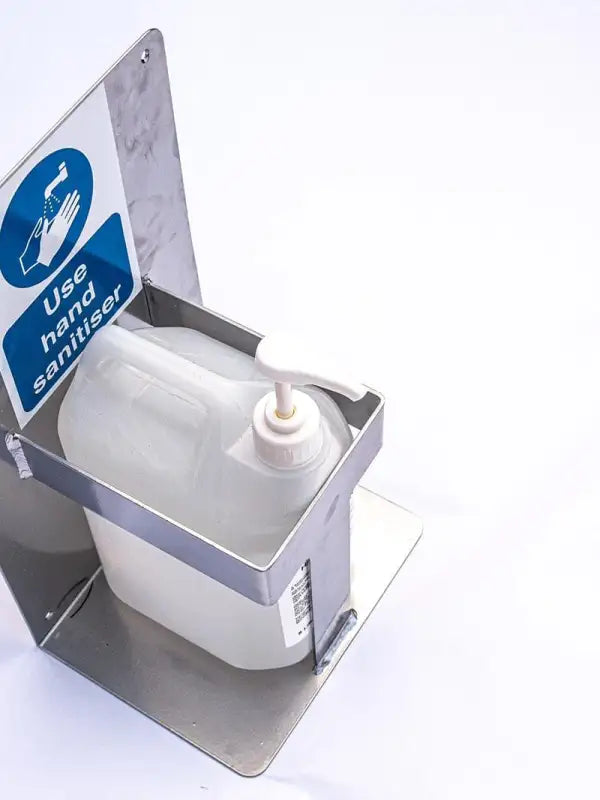 Wall Mountable Hand Sanitiser Housing for 5L Bottle | Secure, Accessible Hygiene Solution