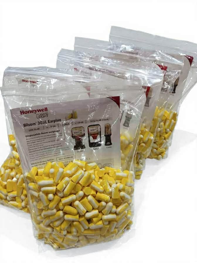 Honeywell Howard Leight Bilsom 303L Ear Plugs (Uncorded) | SNR 33dB | 200 Pairs