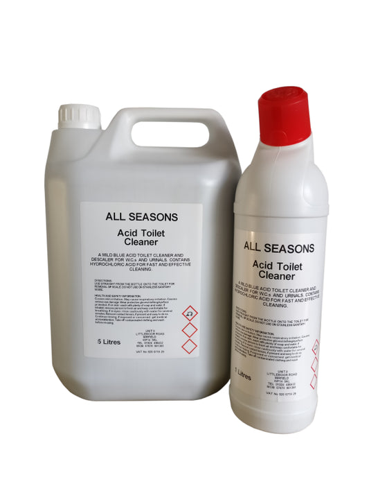 Acid Toilet Cleaner - 1L / 5L | Powerful, Deep Cleaning Solution