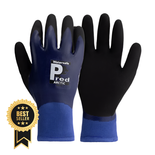 (1) Predator ARCTIC 13g Anti-Cold & Heat Resistant Winter Industrial Specialist | Smooth Nitrile Coated Gloves