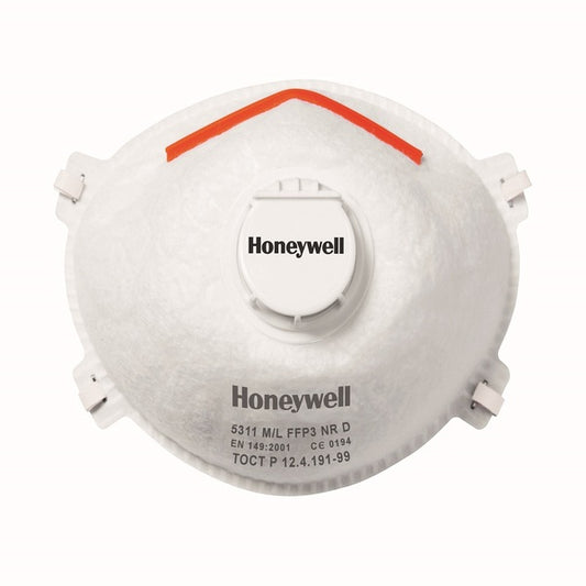 Honeywell Comfort 5311 Single-Use Moulded Mask with Valve FFP3V NR D (x10)