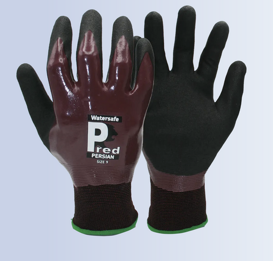 Predator PERSIAN | Nitrile-Coated Waterproof Gloves – Lightweight Protection for Wet & Dry Conditions