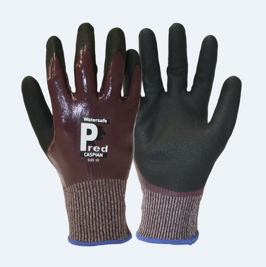 Predator CASPIAN | High-Performance Nitrile-Coated Gloves – Maximum Cut F Protection & Contact Heat Resistance