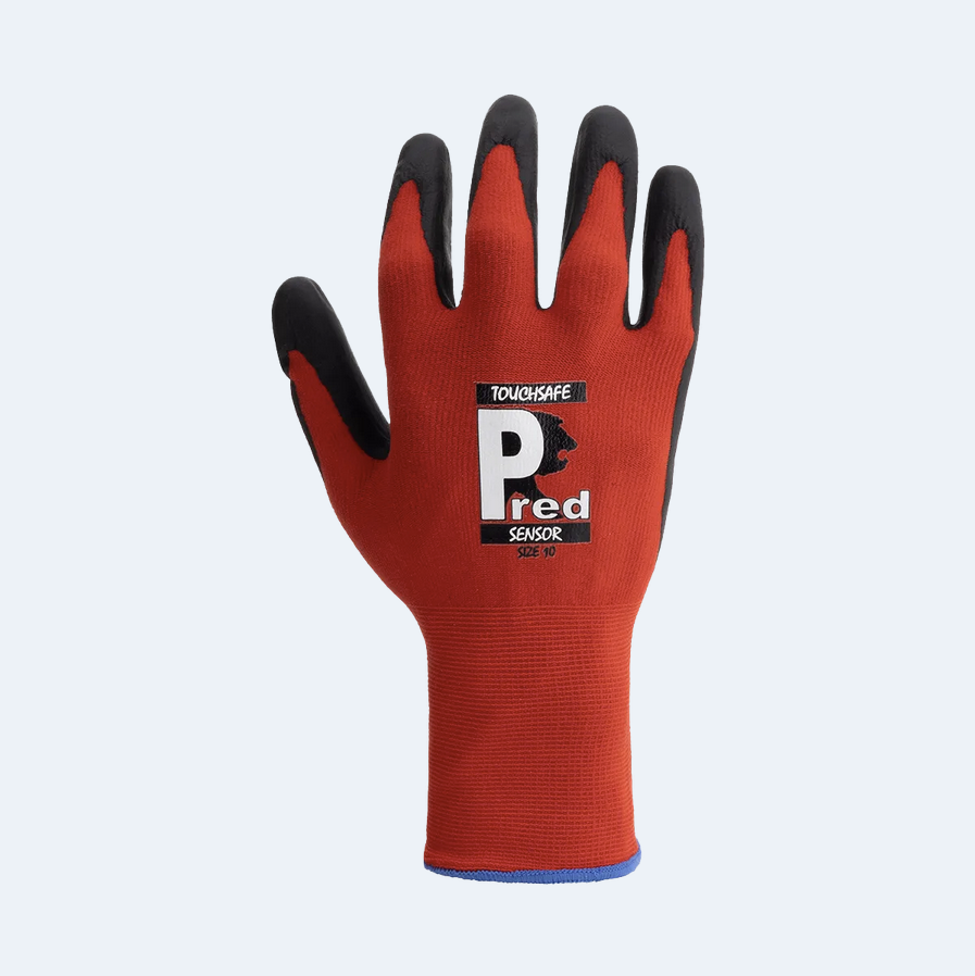 (1) Predator SENSOR 15g Food Safe & Touchscreen Precision | Polymax Palm Coated Gloves