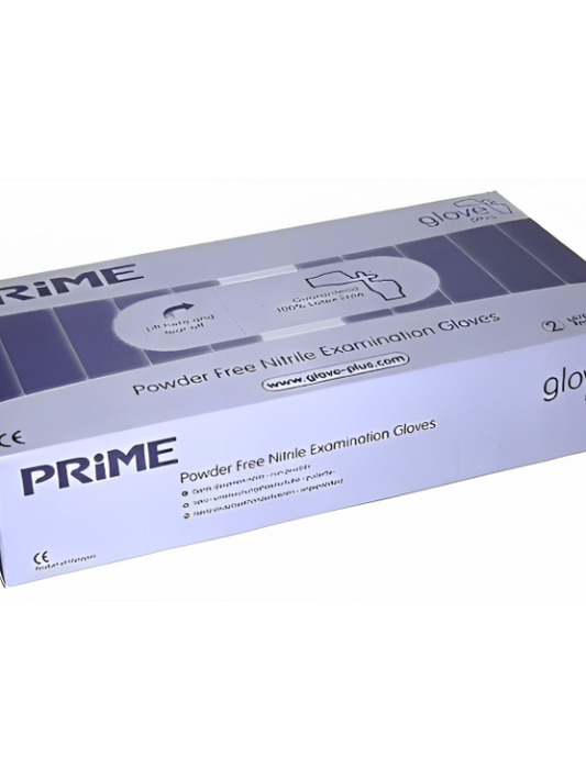 Premium Blue Glove Prime Powder Free Nitrile Examination Gloves (4mil)