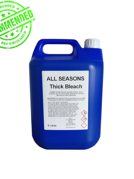Extra Thick Bleach - 5L | Maximum Strength for Uncompromising Cleanliness