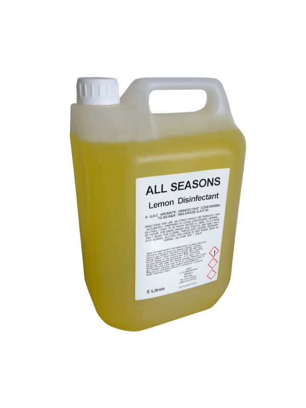 Lemon Disinfectant 5 Litre | Fresh, Powerful, Multi-Purpose Cleaner